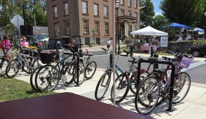 bikes parked for walking in Canton